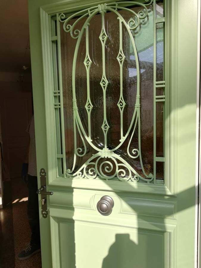 Porte d'entrée en bois Colmar