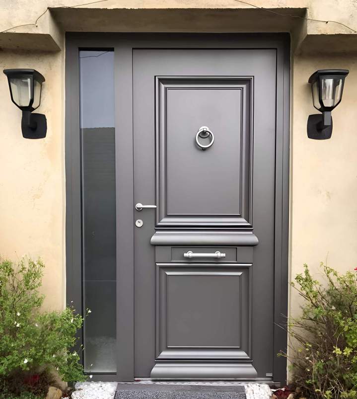 Porte d'entrée en aluminium Colmar